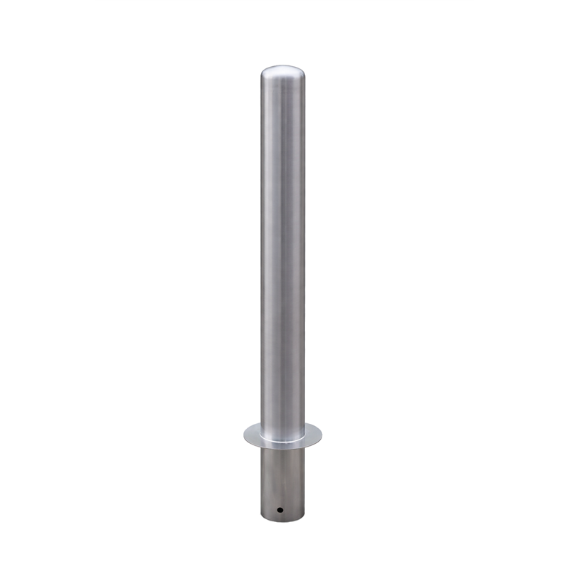 Paletto dissuasore inox AISI 304 Ø102 mm H800 mm a incasso