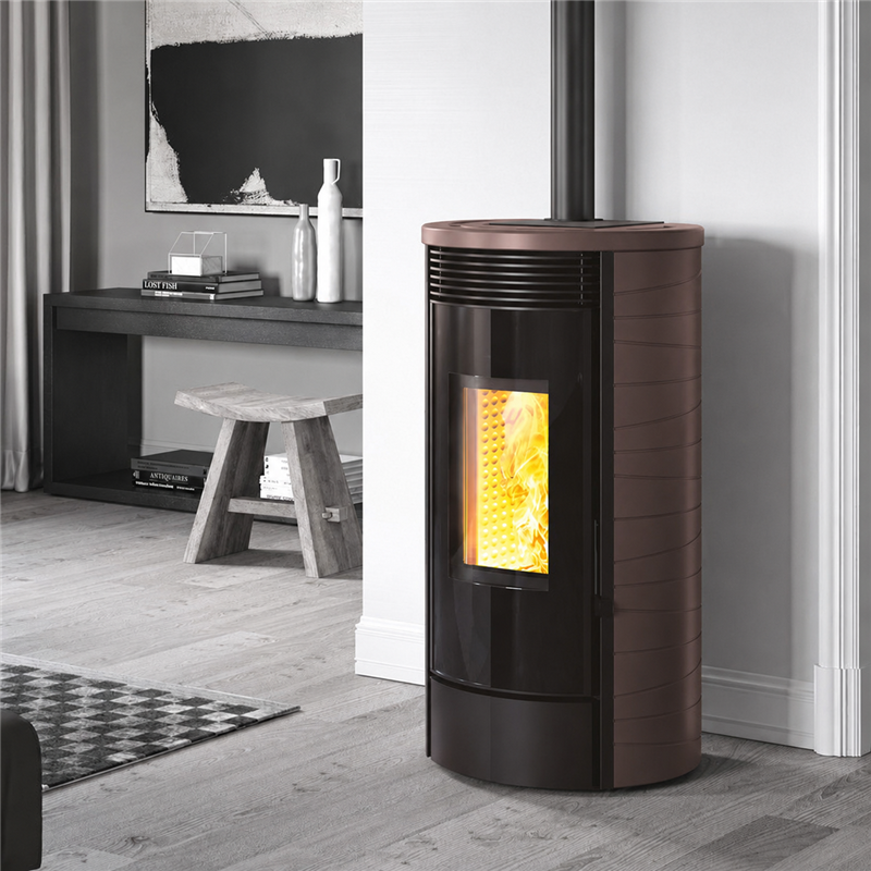 Pellet stove Caminetti Montegrappa GASSA EVO NIS10 smoke outlet higher than 9 Kw 5 stars