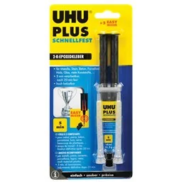 UHU Plus 5 Minuti + 2 mixer – blister 14 ml / 15,5 g