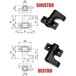 AGB Latch Hook for Espagnolette – Art. 9011/9010