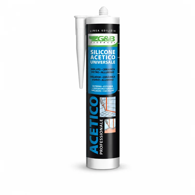 Gebosil Professional Acetic Silicone – White (SIL02) – 280 ml