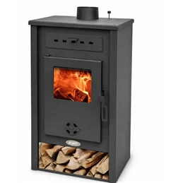 TermoStufa a Legna Blinky Verona con Caldaia – Acciaio – 9 kW – Classe A+