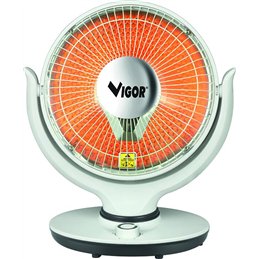 Stufa Oscillante tipo ventilatoore VIGOR YURA al Carbonio – 300/600 W