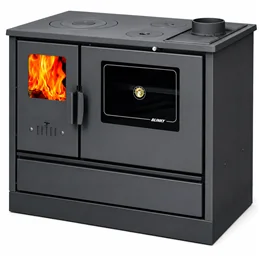 Blinky LINA Wood-Burning Cooker with Oven – 7.9 kW – Anthracite