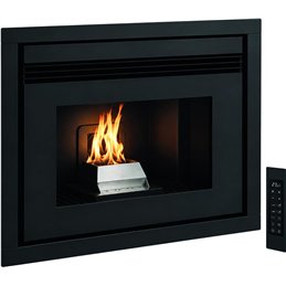 Inserto a Pellet Blinky PUNTO FUOCO – 9,5 kW – Telecomando – 5 Stelle