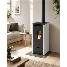 Stufa a pellet VIVIAN – Punto Fuoco 11kW | 5 stelle