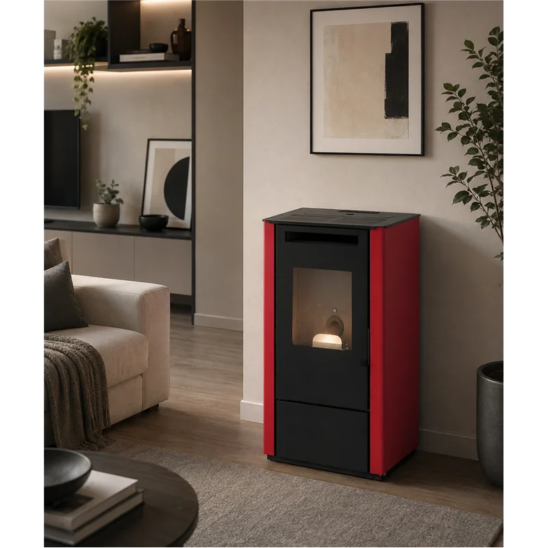 Stufa a pellet VANIA – Punto Fuoco 9,5 kW | 5 stelle 