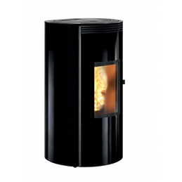 TermoStufa a pellet Caminetti Montegrappa CUMA GLASS MW26 WIFI EP 5 STELLE