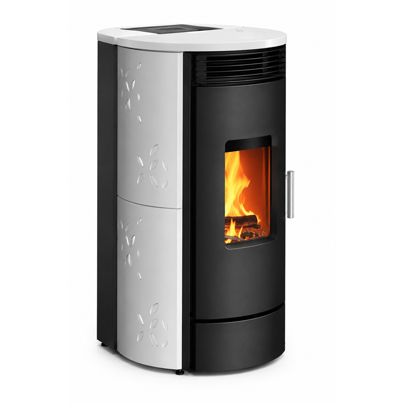 Wood stove Caminetti Montegrappa ALPINA M L13V 13Kw 5 STARS