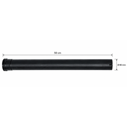 Tubo Fumi SMALBO Pellet Ø80 mm da 50 cm in Acciaio Smaltato