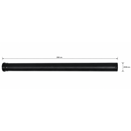 Tubo Fumi SMALBO Pellet Ø80 mm da 200 cm in Acciaio Smaltato
