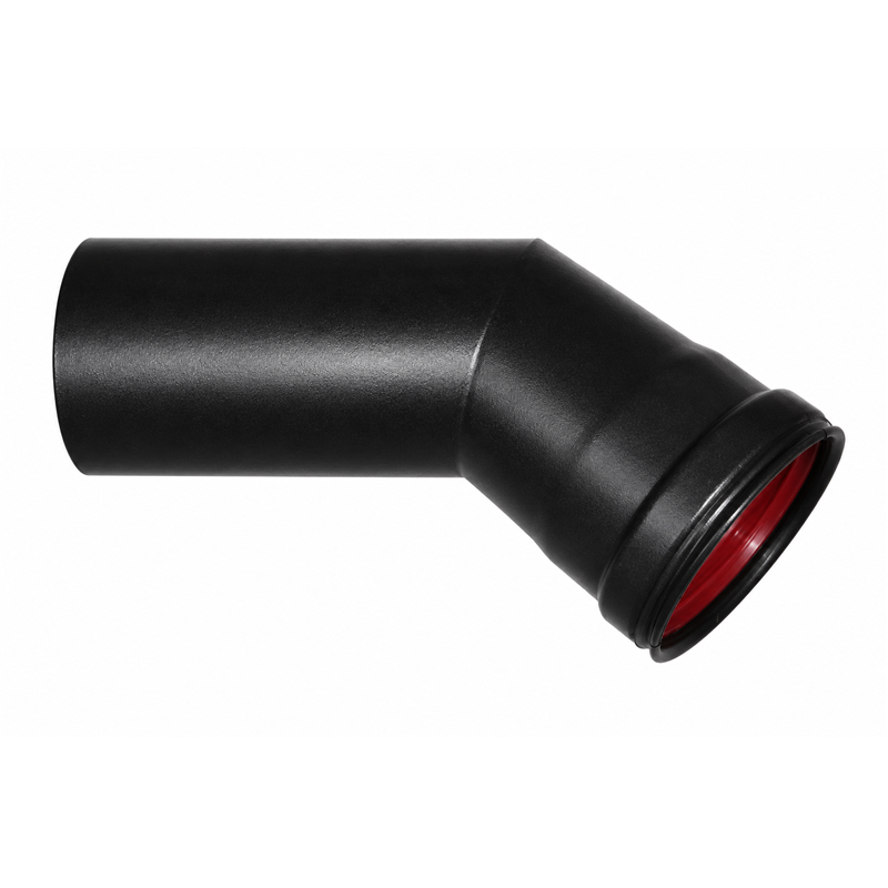 Curva 45° SMALBO Pellet Ø80 mm in Acciaio Smaltato
