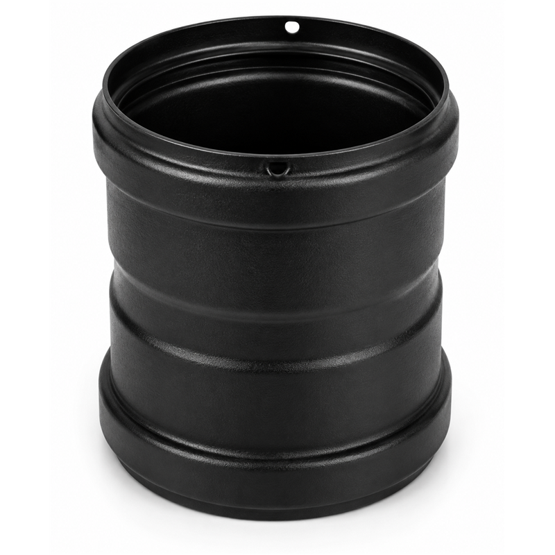 Raccordo Femmina/Femmina SMALBO Pellet Ø80 mm in Acciaio Smaltato