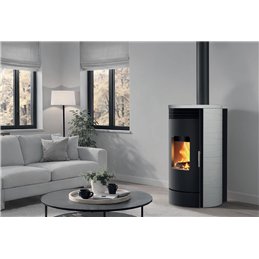 Caminetti Montegrappa GASSA MCC NEW26 – 12.2 kW hermetic wood stove with automatic combustion control