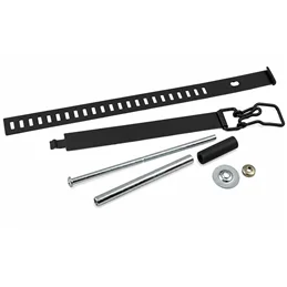 Collar with plug for porcelain steel stove pipe