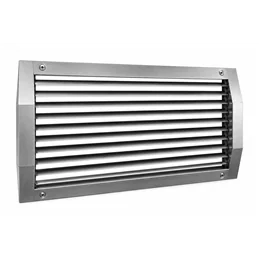 Griglia di mandata con alette orientabili VBMC per condotta ventilazione