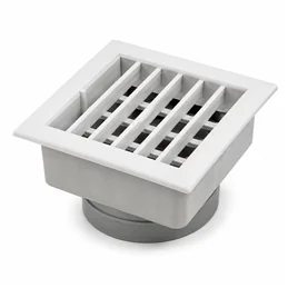 Griglia da incasso bianca VGIB Ventil condotta ventilazione