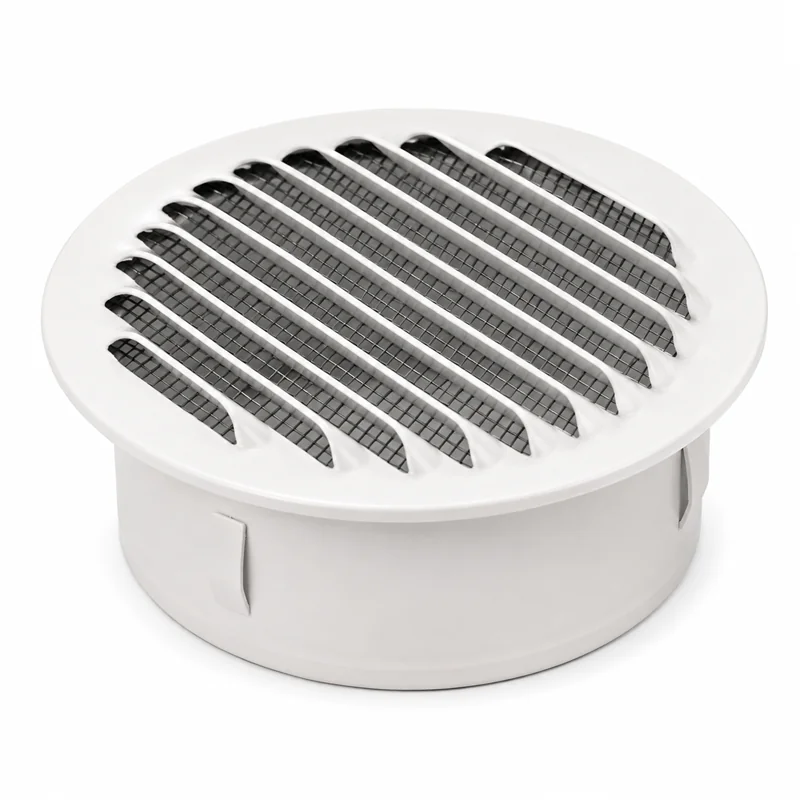 White round recessed grille VGTB Ventil ventilation duct