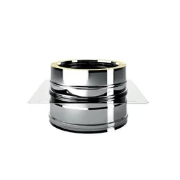 De Marinis ISO 25 PLUS P2PI intermediate support plate for twin-wall flue