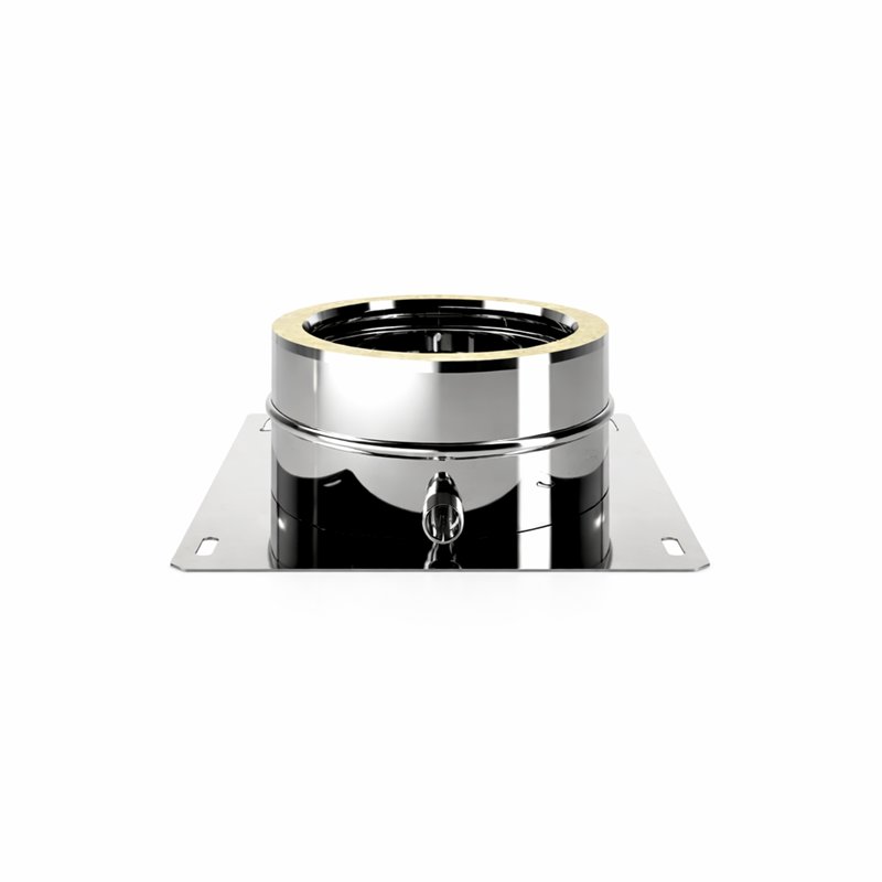 De Marinis ISO 25 PLUS P2PP base support plate for twin-wall flue