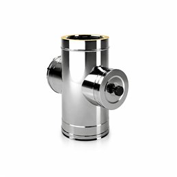 Raccordo a T 90° a croce con ispezione De Marinis ISO 25 PLUS P2TC G50