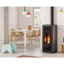 Stufa a pellet Cadel Dune 9 Autoclean 8,5 kW con Wi-Fi – 5 Stelle