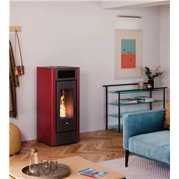 Stufa a pellet canalizzabile Cadel Cristal Plus 9 8,5 kW Wi-Fi – 5 Stelle