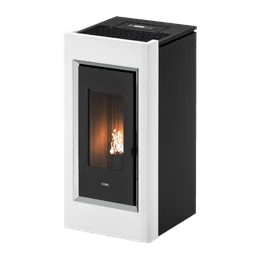 Stufa a pellet canalizzabile Cadel Prince Plus 11 Autoclean 10,5 kW Wi-Fi – 5 Stelle