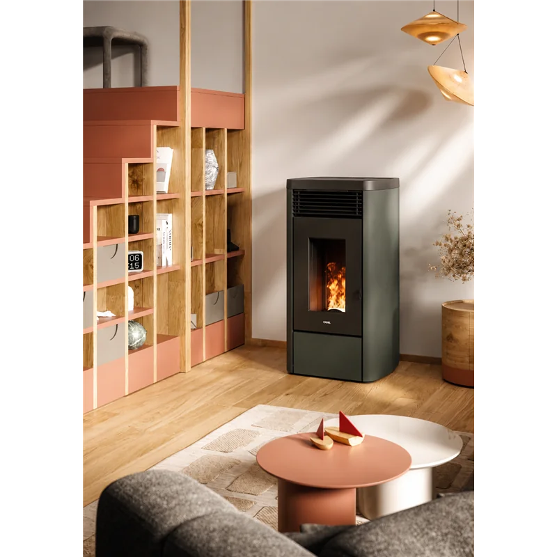 Cadel Atena Plus 12 12 kW Ductable Pellet Stove with Wi-Fi