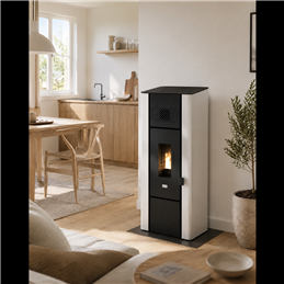 Stufa a pellet MINNI – Punto Fuoco 6 kW | 4 stelle
