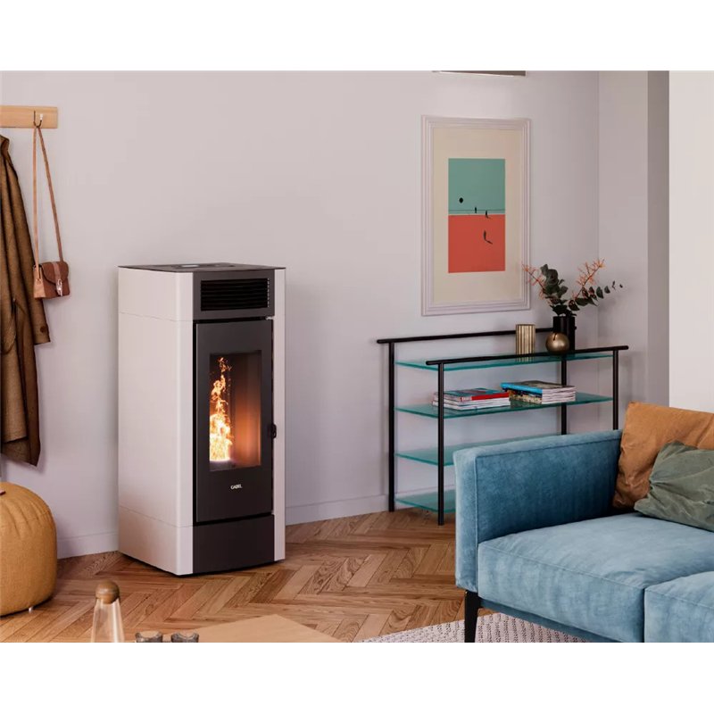 Stufa a pellet Cadel Cristal 9 8,5 kW Wi-Fi e Bluetooth – 5 Stelle