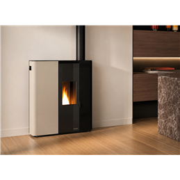 Stufa a pellet slim Palazzetti Ecofire Scarlet Lux TC 6 US 6,1