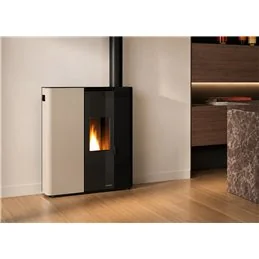 Stufa a pellet slim Palazzetti Ecofire Scarlet Lux TC 9 US 9 kW