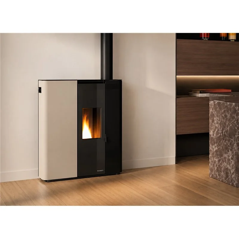 Palazzetti Ecofire Scarlet TC 6 US 6.1 kW Slim Pellet Stove