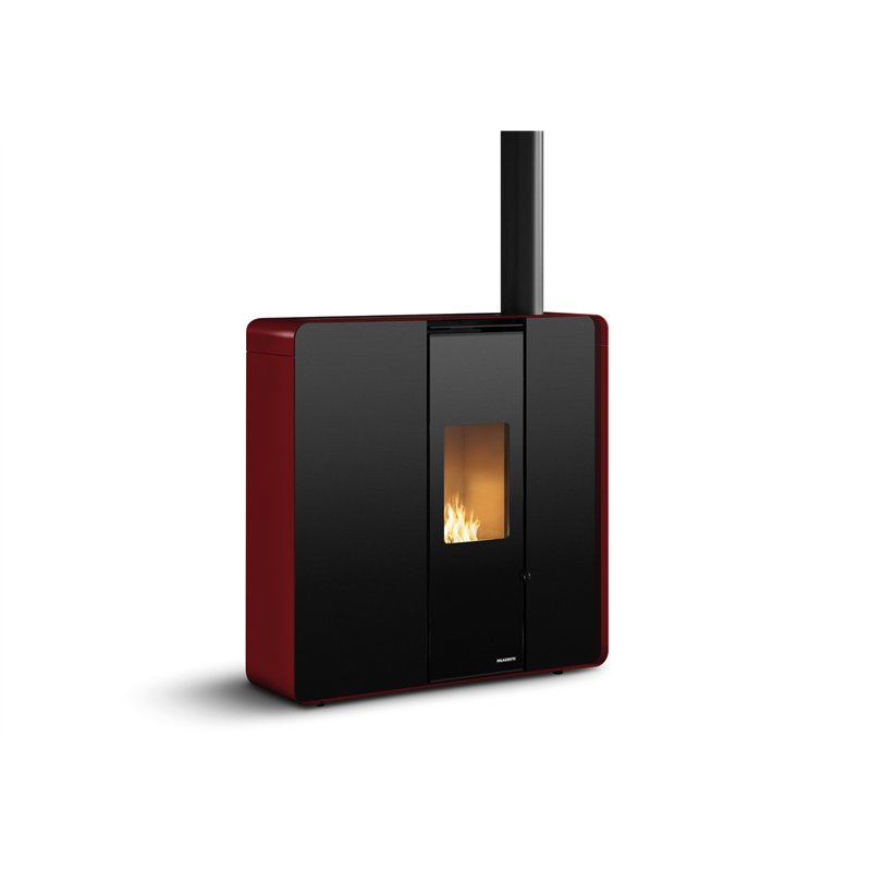 Stufa a pellet slim Palazzetti Ecofire Margot TC 6 US 6,1 kW Wi-Fi coassiale – 5 Stelle