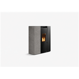 Stufa a pellet slim Palazzetti Ecofire Tiffany Aria 10 10,2 kW canalizzabile – 5 Stelle