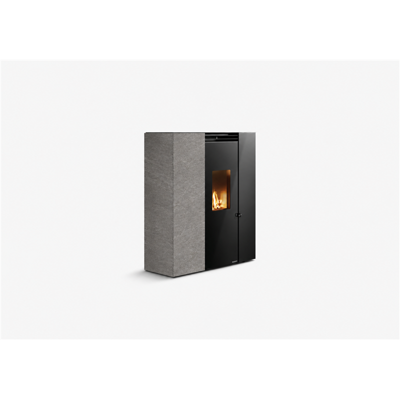 Stufa a pellet slim Palazzetti Ecofire Tiffany Aria 10 10,2 kW canalizzabile – 5 Stelle