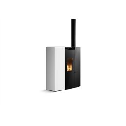 Stufa a pellet slim Palazzetti Ecofire Tiffany Aria 10 US 10,2 kW coassiale – 5 Stelle