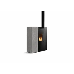Stufa a pellet slim Palazzetti Ecofire Tiffany Aria 10 US 10,2 kW coassiale – 5 Stelle