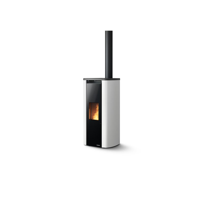 Stufa a pellet Palazzetti Ecofire Theo TC 9 US 9 kW ermetica coassiale – 5 Stelle
