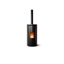 Stufa a pellet Palazzetti Ecofire Vivi TC 9 US 9 kW ermetica Wi-Fi coassiale – 5 Stelle