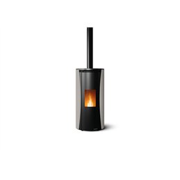 Stufa a pellet Palazzetti Ecofire Vivi TC 9 US 9 kW ermetica Wi-Fi coassiale – 5 Stelle