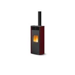 Stufa a pellet Palazzetti Ecofire Clelia TC 12 US 12 kW ermetica coassiale canalizzabile – 5 Stelle