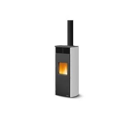 Stufa a pellet Palazzetti Ecofire Clelia TC 12 US 12 kW ermetica coassiale canalizzabile – 5 Stelle