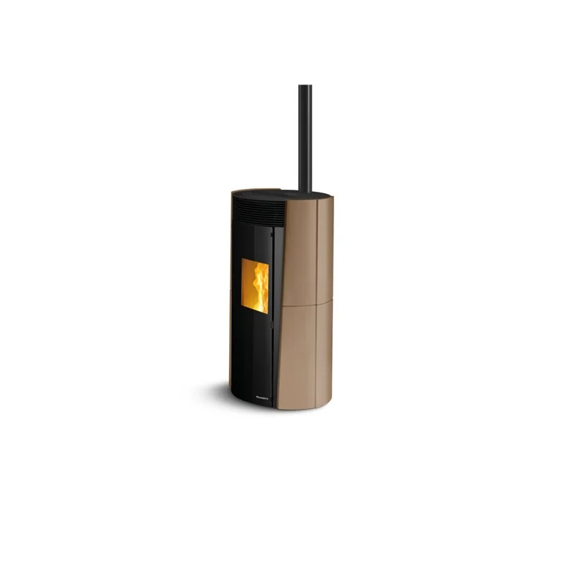 Stufa a pellet Palazzetti Ecofire Lilibet TC 9 US 9,3 kW ermetica coassiale in ceramica – 5 Stelle