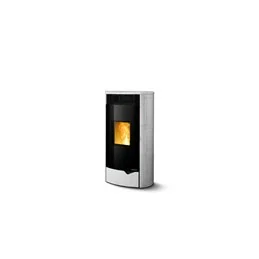 Stufa a pellet Palazzetti Ecofire Nadine TC 9 9,3 kW ermetica in ceramica – 5 Stelle