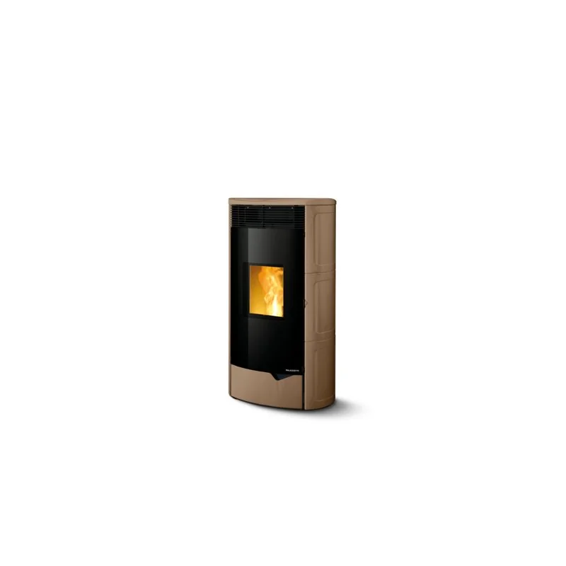 Stufa a pellet Palazzetti Ecofire Nadine TC 13 13 kW ermetica in ceramica – 5 Stelle