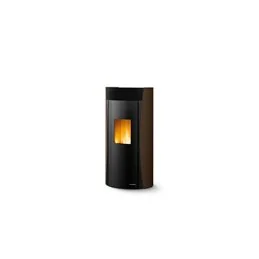 Stufa a pellet Palazzetti Ecofire Vivienne TC 9 9,3 kW ermetica canalizzabile in acciaio – 5 Stelle