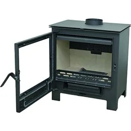 Blinky MONACO MEDIUM – Stufa a legna in acciaio 9–12 kW porta vetro antracite