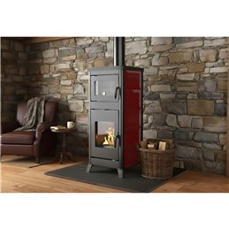 Palazzetti Dorotea 10 kW Wood Stove with Oven – 5 Star